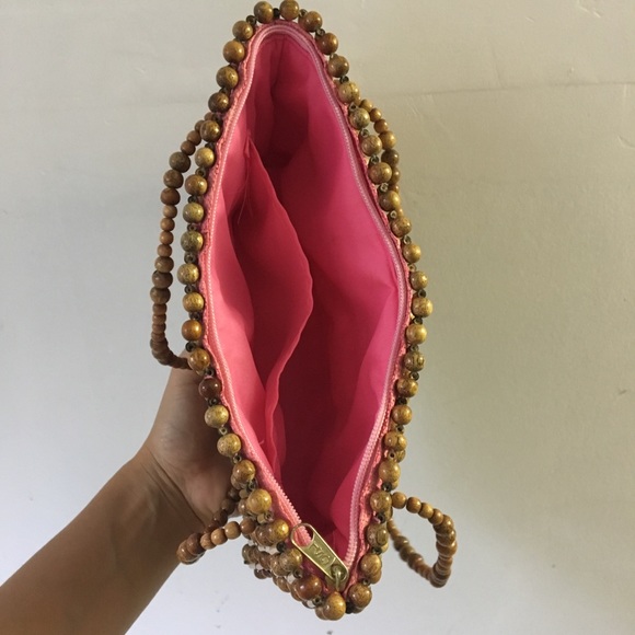 Sold! Small vintage wooden handbag - Picture 5 of 5